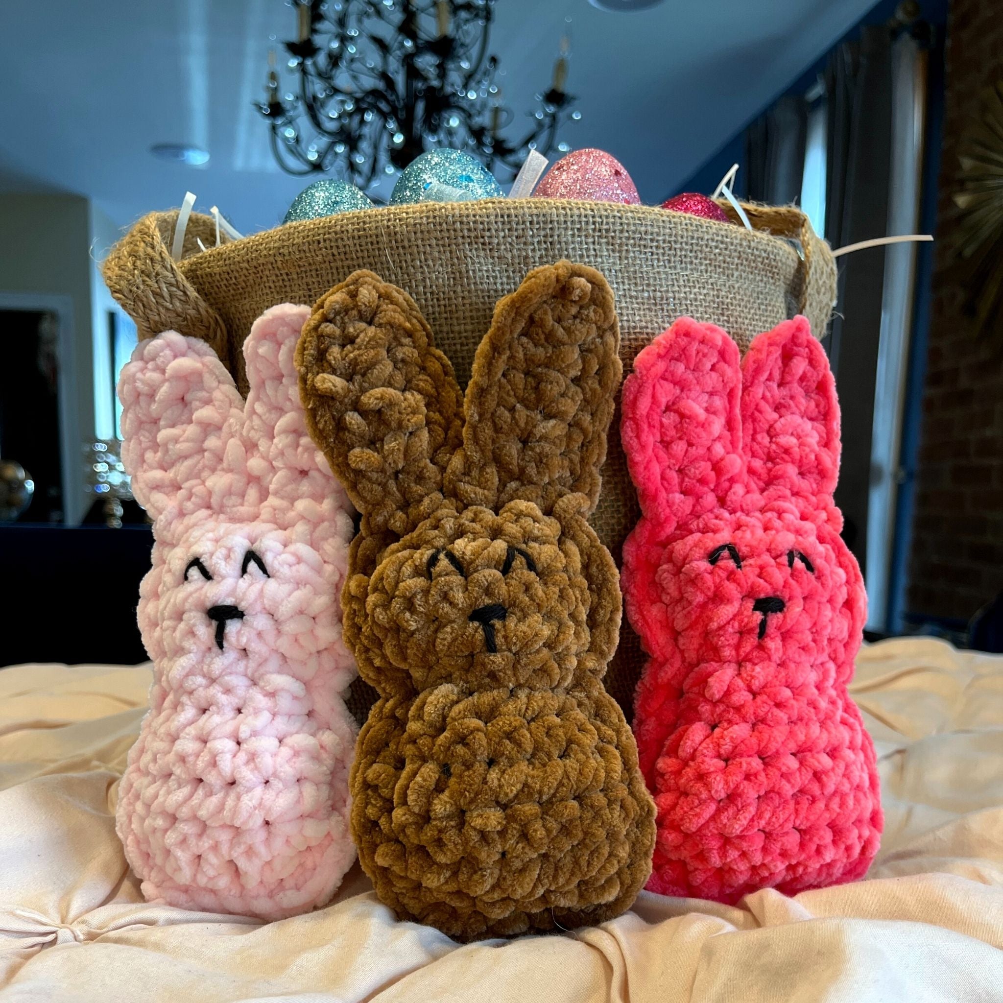 Handmade Crochet buy Bunny Stuffy