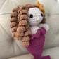 Crochet Mermaid Plushie | Handmade Mermaid Toy | Amigurumi Mermaid