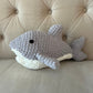 Crochet Shark Plush | Amigurumi Handmade Toy | Snuggly Underwater Friend | Under the Sea Stuffed Animal