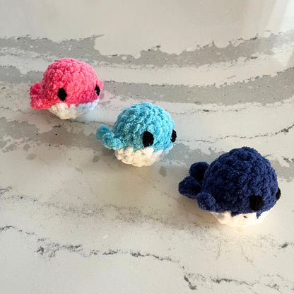 Mini Crochet Whale | Kids' Stuffed Animal