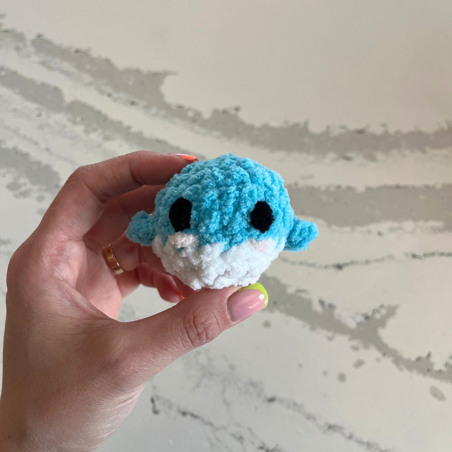 Mini Crochet Whale | Kids' Stuffed Animal