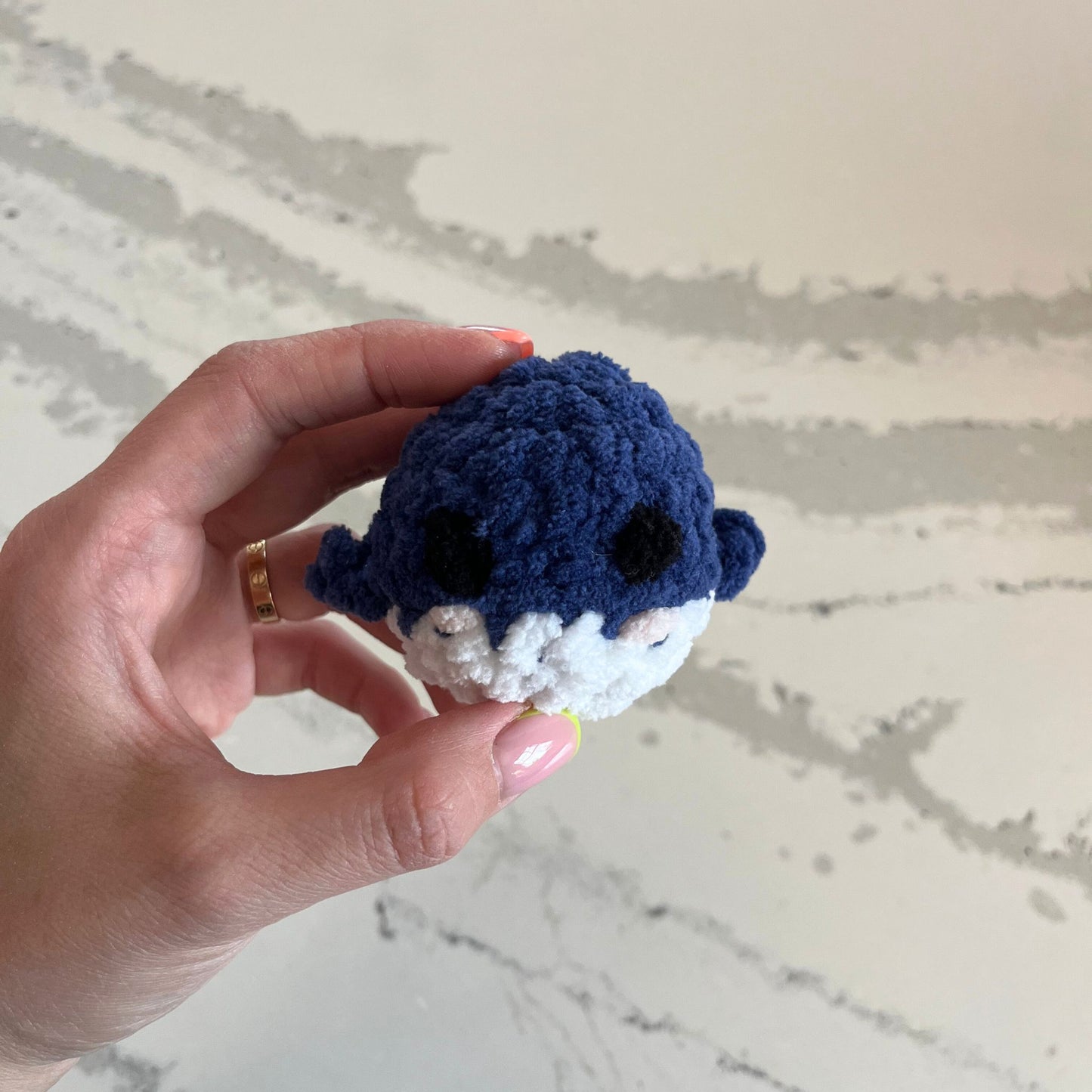 Mini Crochet Whale | Kids' Stuffed Animal