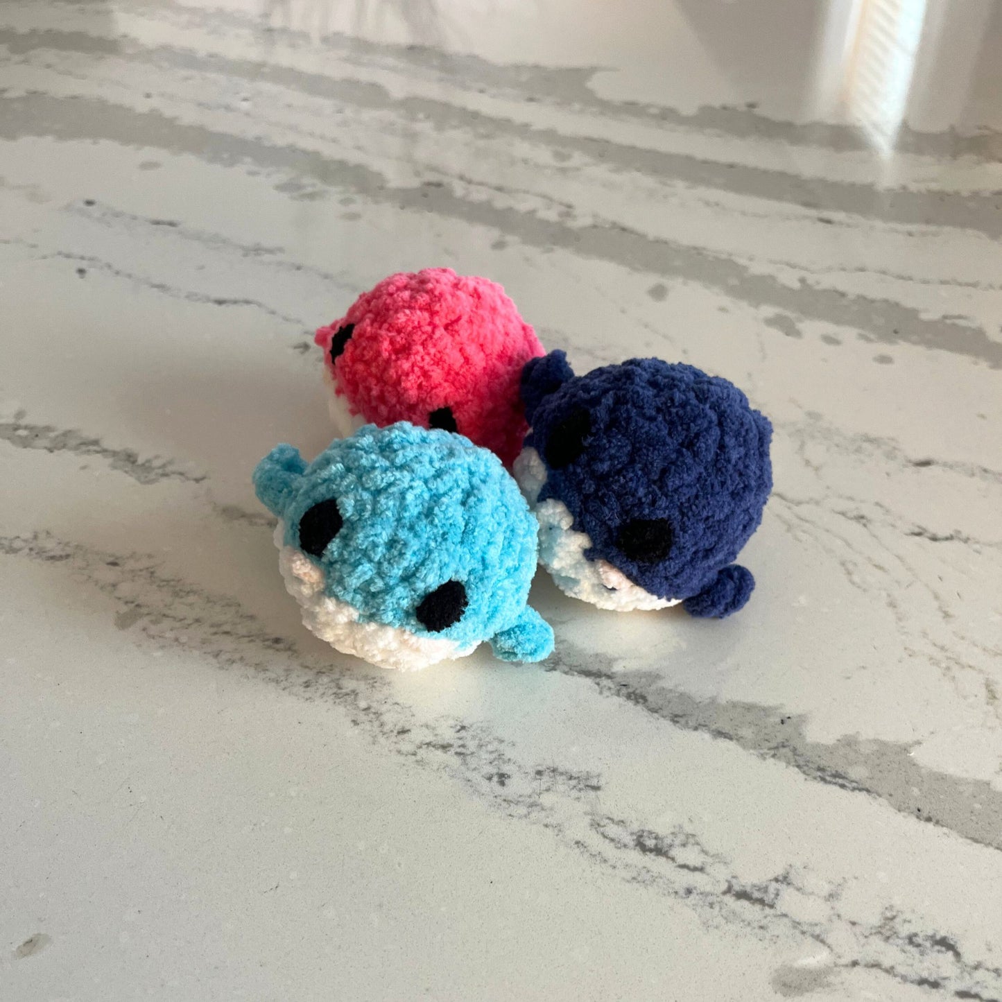 Mini Crochet Whale | Kids' Stuffed Animal