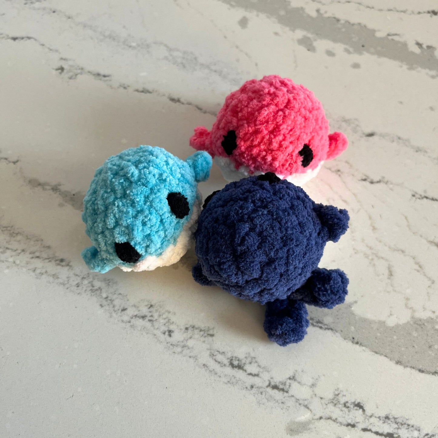 Mini Crochet Whale | Kids' Stuffed Animal