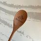 Κουζίνα μου (My Kitchen) Engraved Wooden Spoon