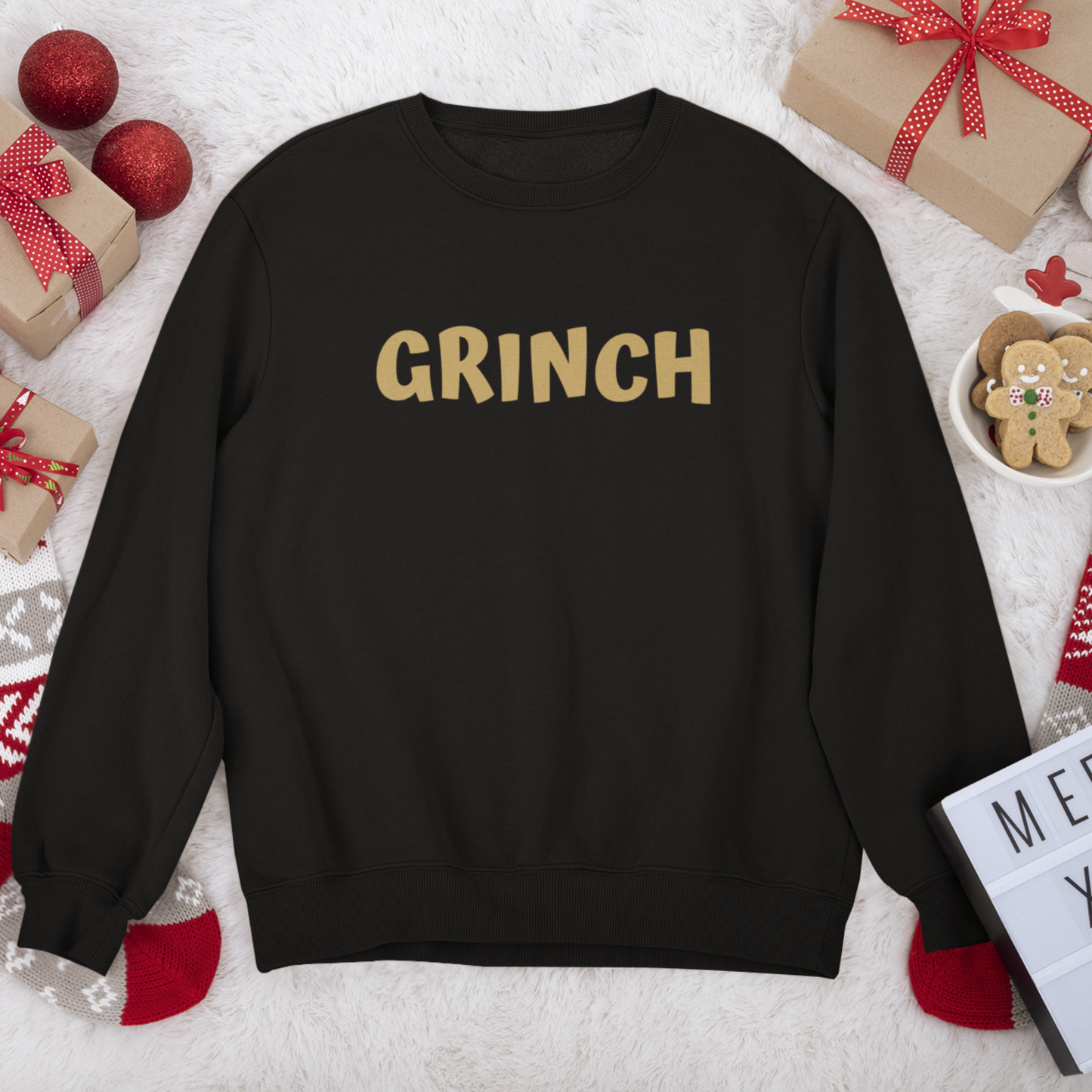 Grinch Christmas Sweatshirt | Holiday T Shirt | Grinch Christmas Shirt | Grinch Crewneck | Holiday Pajamas