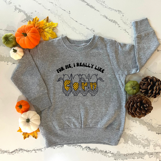 It's Corn Sweatshirt | It's got the Juice | Corn Kids Sweatshirt | Funny Trendy TikTok Shirt | Funny Corn Lover | Fall