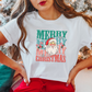 Merry Christmas Sweatshirt | Vintage Santa Shirt | Retro Crewneck Shirt for Her | Colorful Crewneck | Vintage Christmas Sweatshirt | Xmas