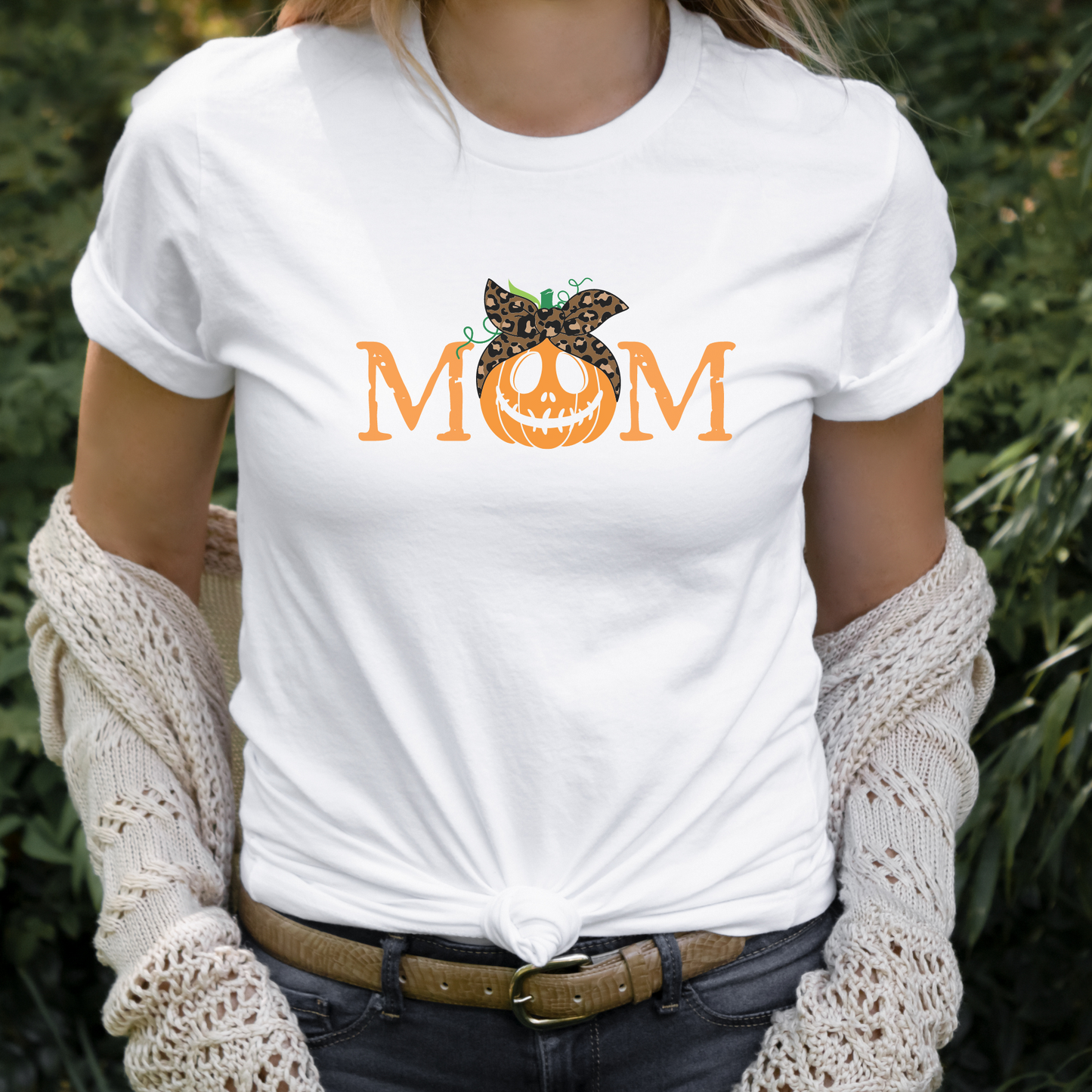 MOM Pumpkin Sweatshirt | Halloween Crewneck | Gifts for Her | Fall | Autumn