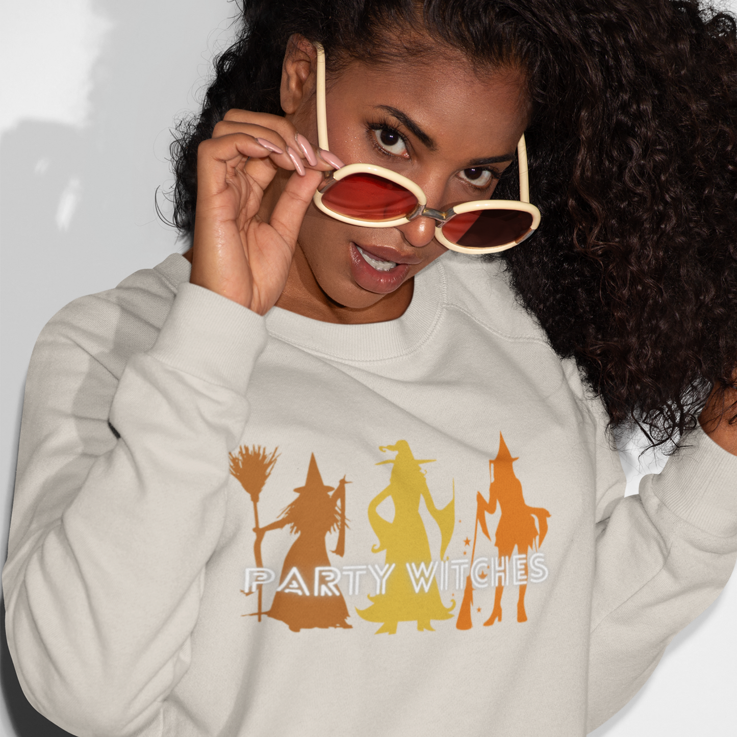 Party Witches | Crewneck Halloween Sweatshirt | Fall Gift Ideas for Her | Spooky Fall Crew | Hocus Pocus Sanderson Sisters