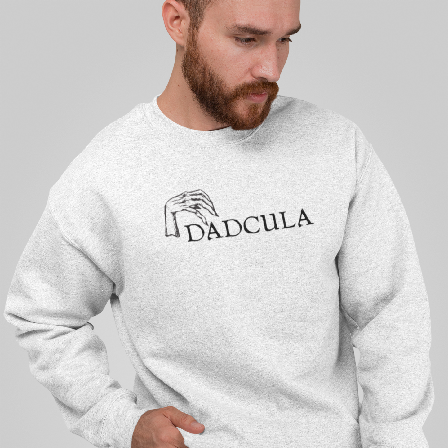 Dadcula Sweatshirt | Halloween Gifts for Him | Dad Humor | Halloween Crewneck Shirt | Fall