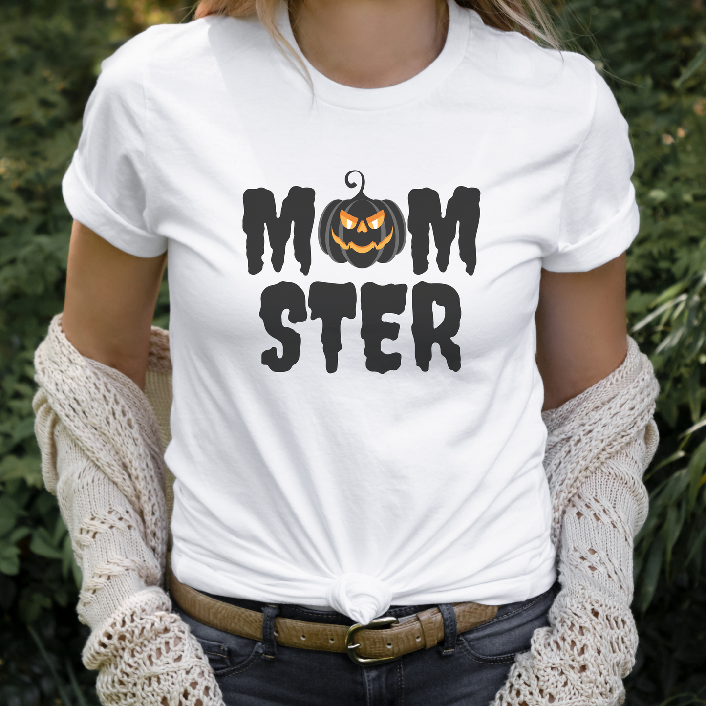 Mommy and Me Halloween Sweatshirt | Momster Crewneck | Little Monster Sweatshirt | Funny Pumpkin Shirt | Fall | Halloween Humor