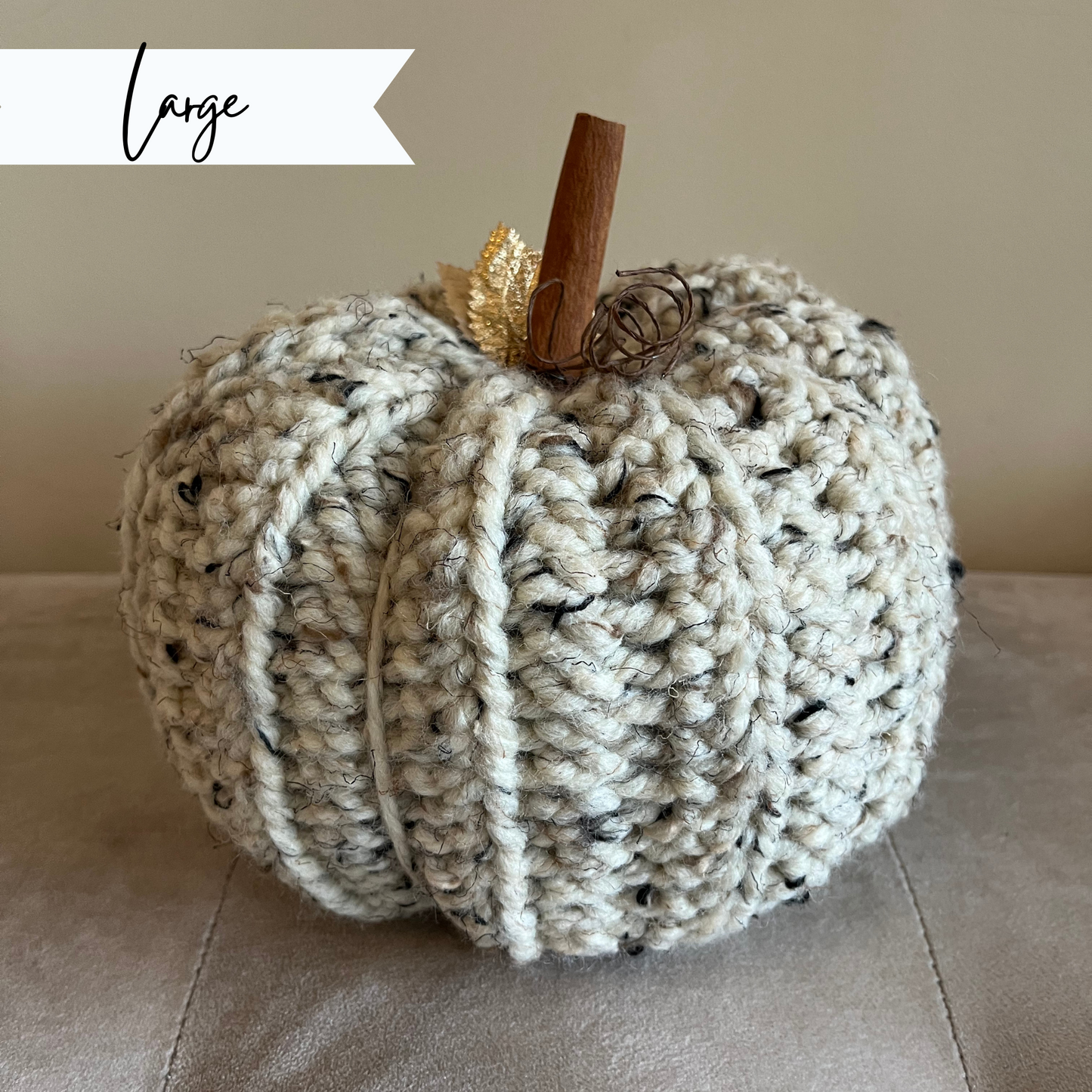 Crochet Pumpkins | Rustic Farmhouse Handmade Pumpkins | Fall Home Decor