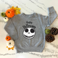 Jack Skellington Happy Halloween Sweatshirt | Kids Spooky Crewneck Shirt | A Nightmare Before Christmas | Gift Idea