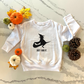 Just Boo It Halloween Sweatshirt | Kids Witch Crewneck | Athletic Graphic Shirt | Witch Fall Sweatshirt | Fall Gift Shirt