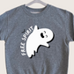 Free Spirit Ghost Sweatshirt | Toddler & Youth Crewneck | Halloween Fleece Sweatshirt for Kids | Fall Humor | Halloween Gift